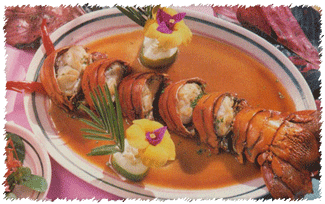 fancy lobster meal